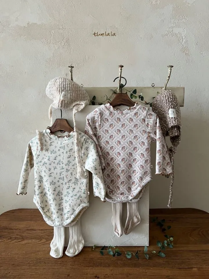 Lala - Korean Baby Fashion - #babyboutiqueclothing - Leaf Romper - 7