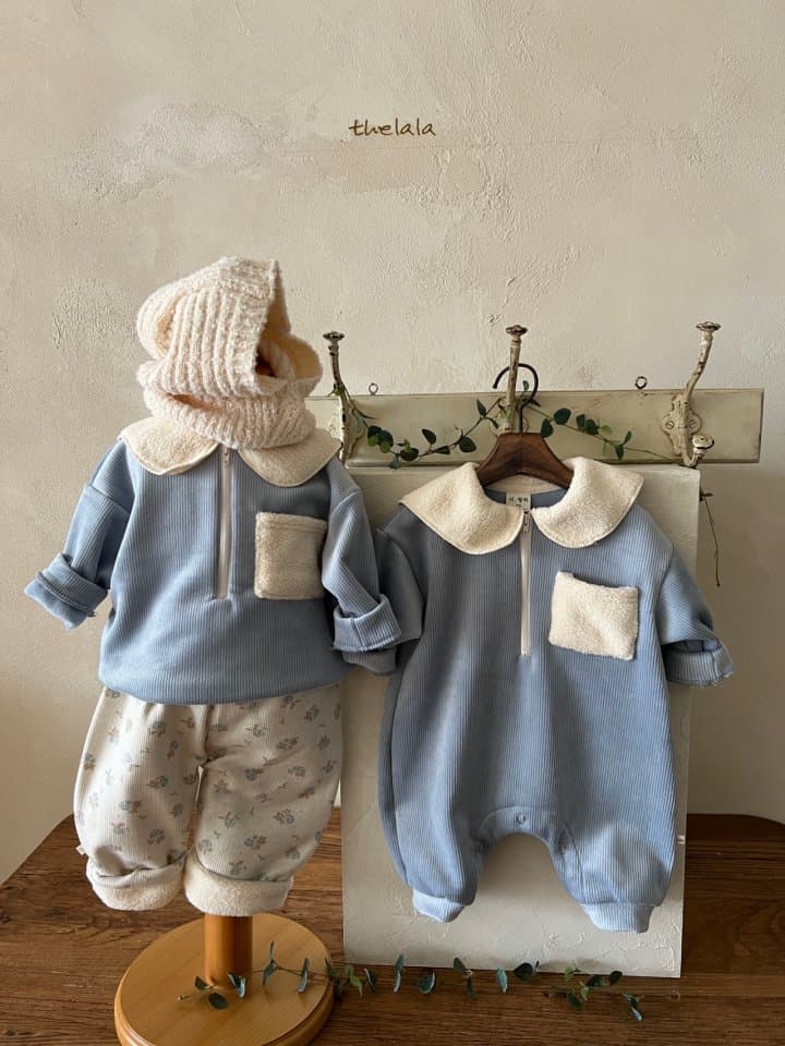 Lala - Korean Baby Fashion - #babyclothing - Smurf Bodysuit - 4