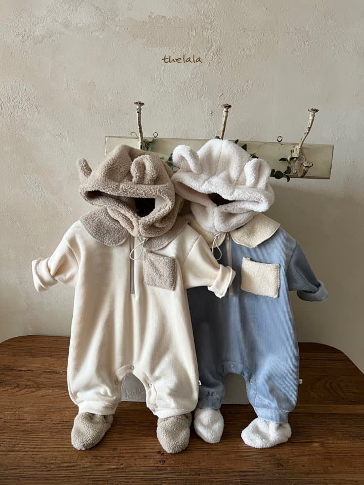 Lala - Korean Baby Fashion - #babygirlfashion - Smurf Bodysuit - 6