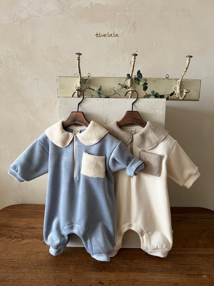 Lala - Korean Baby Fashion - #babyoninstagram - Smurf Bodysuit - 8