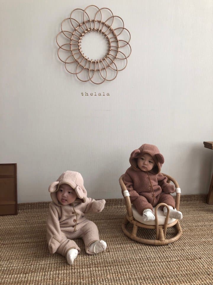 Lala - Korean Baby Fashion - #babyootd - Puff Bear Bodysuit - 6