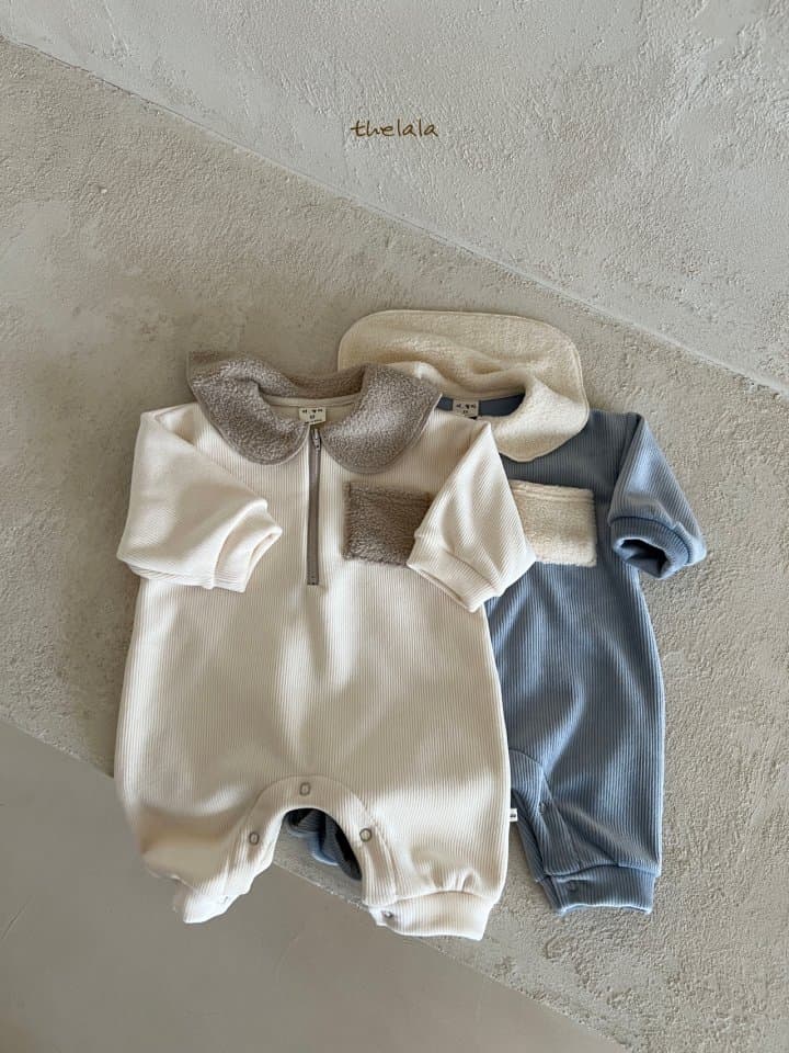 Lala - Korean Baby Fashion - #babyoutfit - Smurf Bodysuit - 10