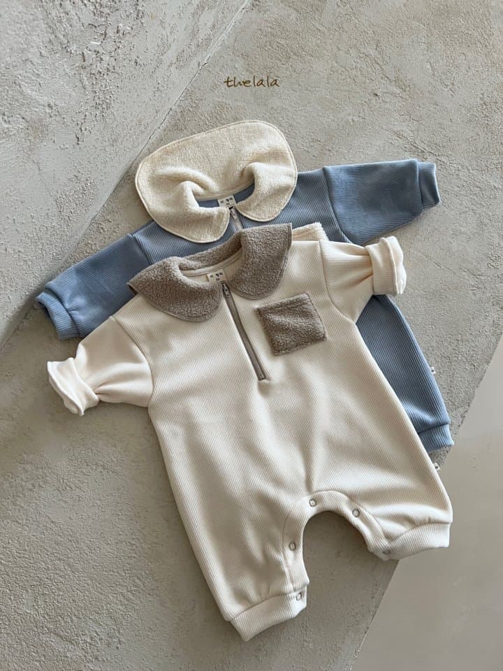 Lala - Korean Baby Fashion - #babyoutfit - Smurf Bodysuit - 11