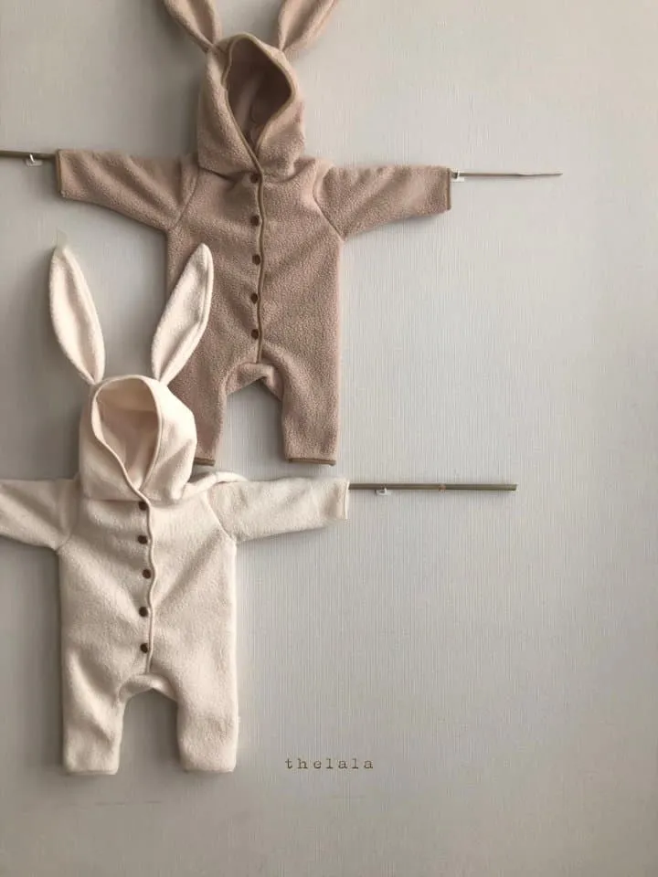 Lala - Korean Baby Fashion - #babywear - Puff Rabbit Romper - 10