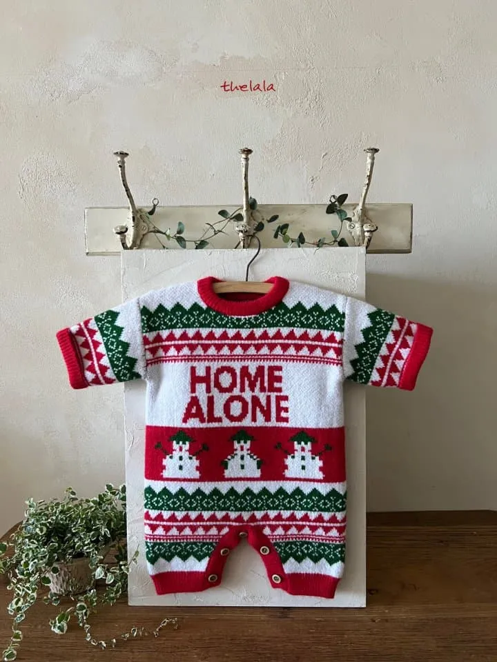 Lala - Korean Baby Fashion - #onlinebabyboutique - Home Alone Bodysuit