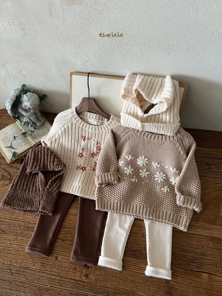 Lala - Korean Children Fashion - #kidzfashiontrend - Flower Road Sweater - 4