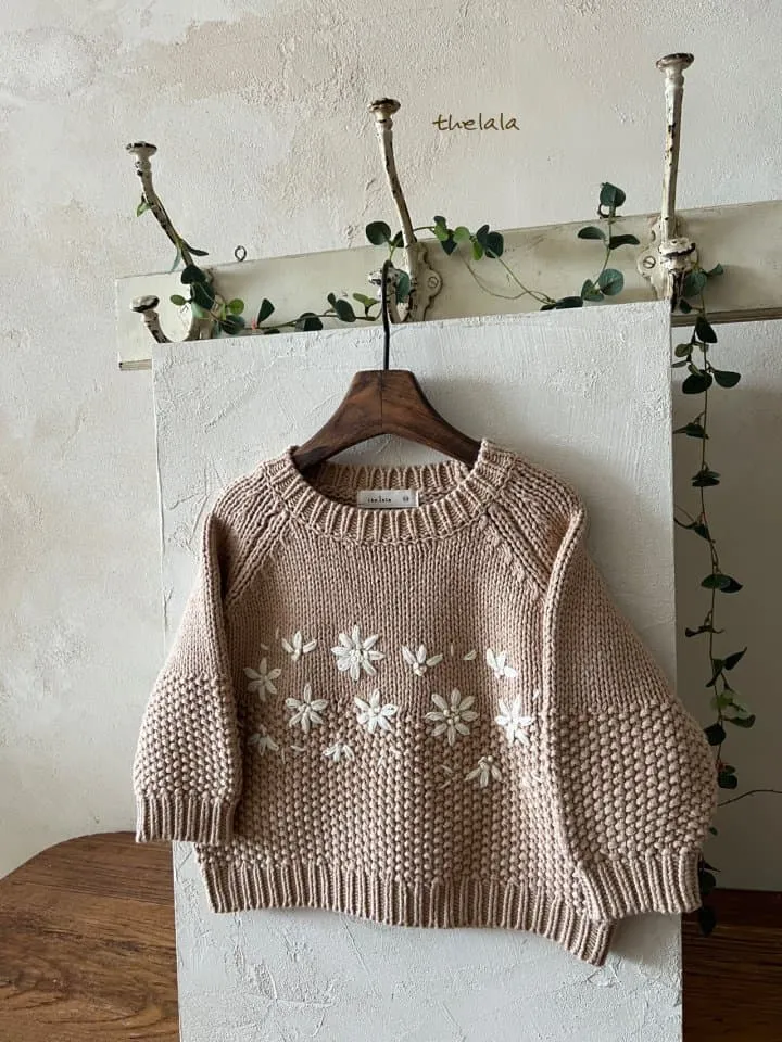 Lala - Korean Children Fashion - #childrensboutique - Flower Road Sweater - 11