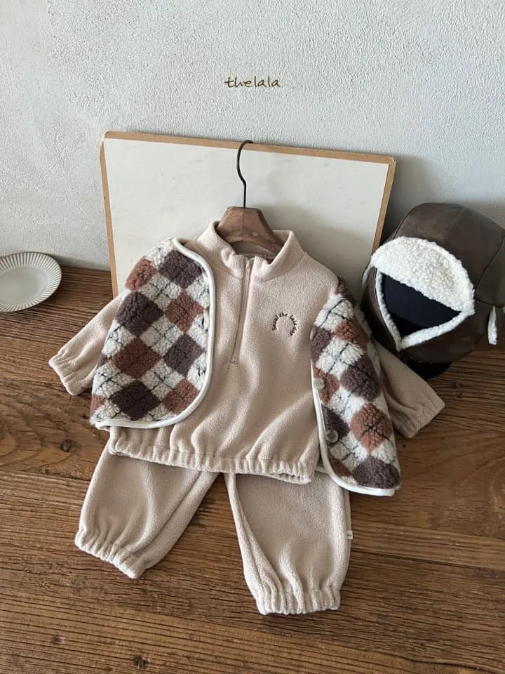 Lala - Korean Children Fashion - #childrensboutique - Argyle Vest - 2