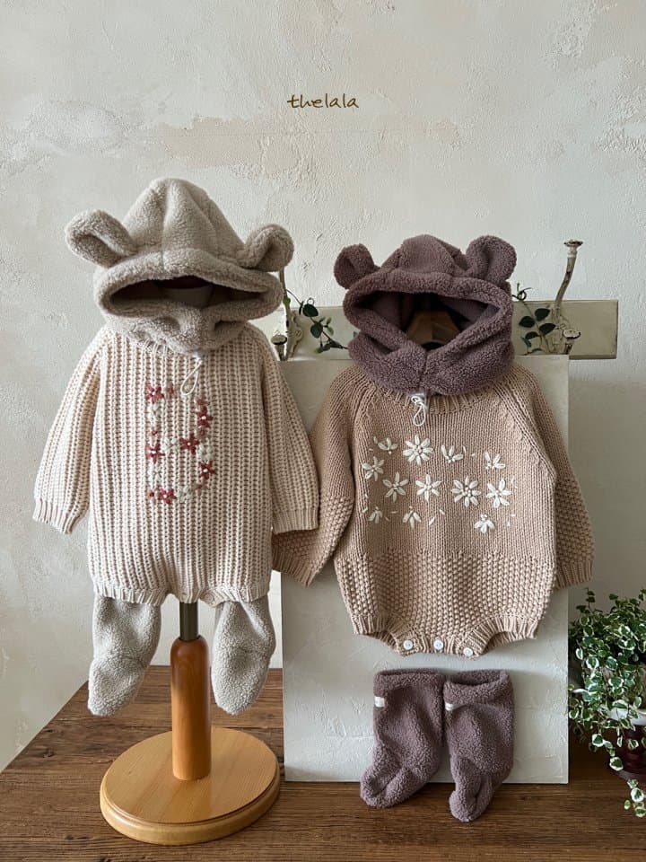 Lala - Korean Children Fashion - #childrensboutique - Bear Baraclava - 7