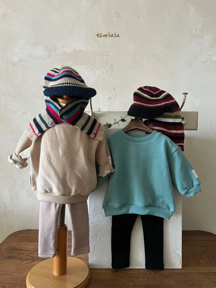 Lala - Korean Children Fashion - #discoveringself - Wind Stripe Clava