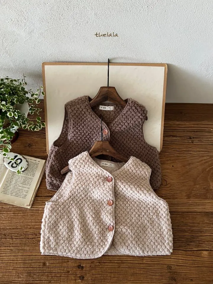 Lala - Korean Children Fashion - #toddlerclothing - Castella Vest - 10