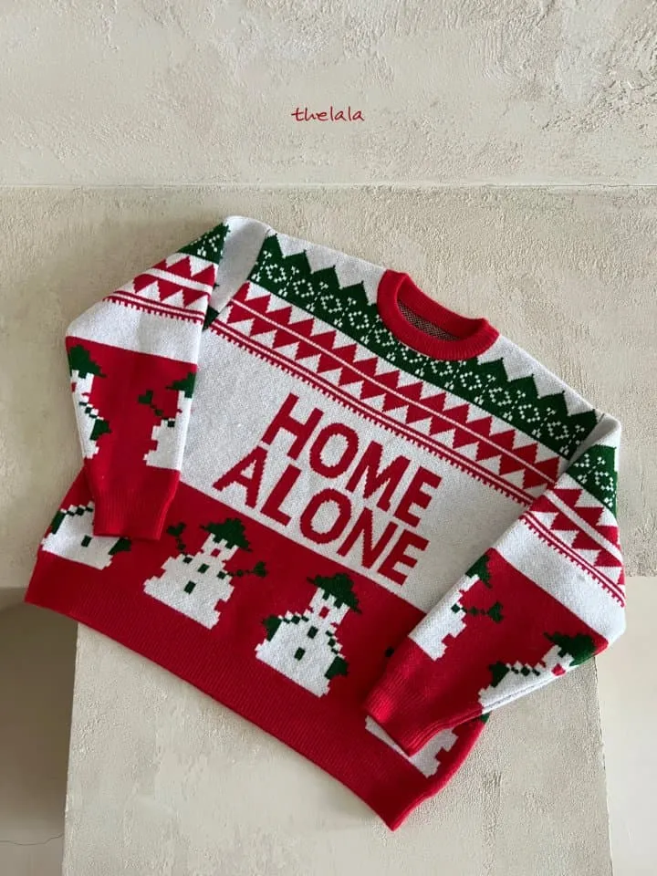 Lala - Korean Women Fashion - #momslook - Mom Home Alone Sweater - 8