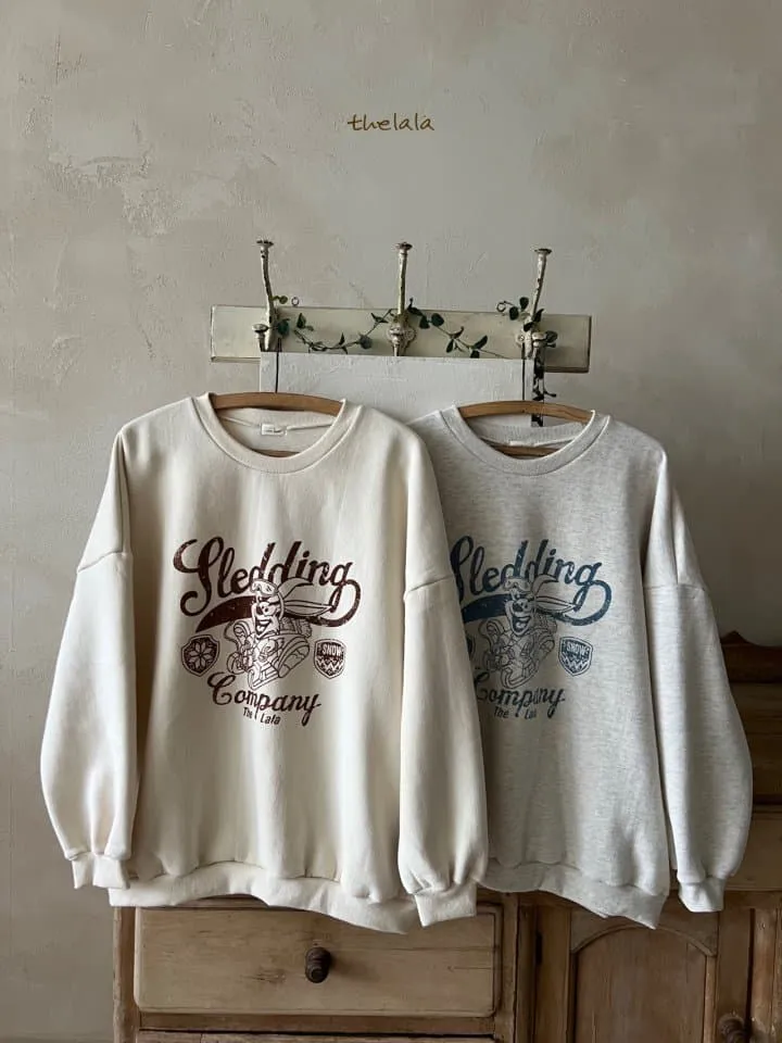 Lala - Korean Women Fashion - #momslook - Mom Sledding Sweatshirts - 5