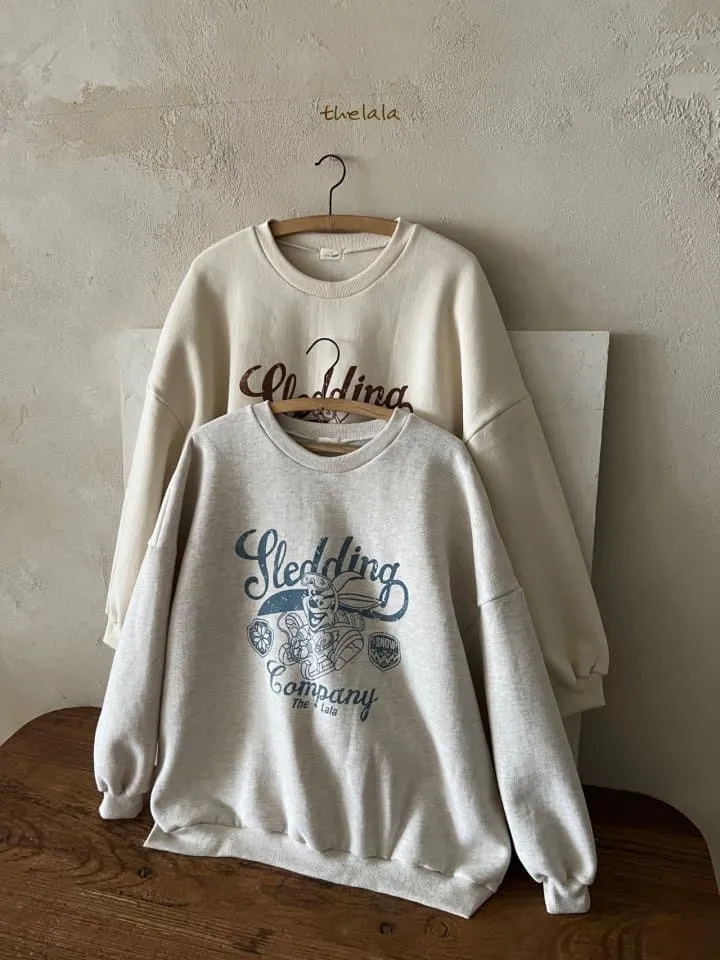 Lala - Korean Women Fashion - #momslook - Mom Sledding Sweatshirts - 7