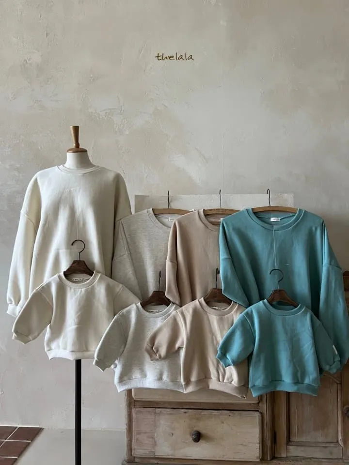 Lala - Korean Women Fashion - #momslook - Mom Downey Sweatshirts - 2