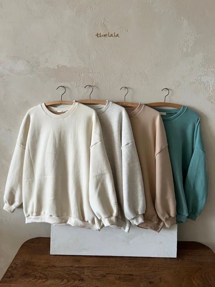 Lala - Korean Women Fashion - #momslook - Mom Downey Sweatshirts - 6