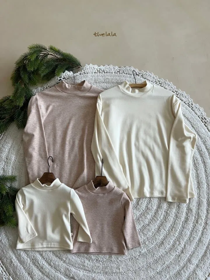 Lala - Korean Women Fashion - #momslook - Mom Winter Turtleneck Tee - 2