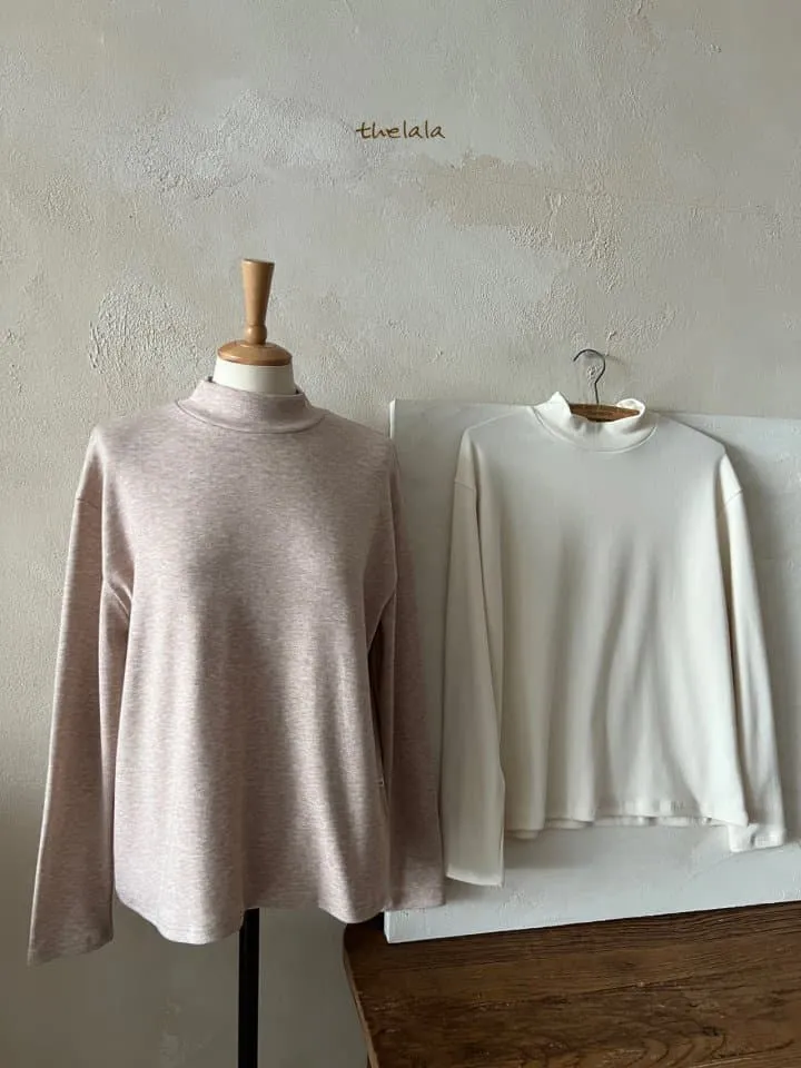 Lala - Korean Women Fashion - #vintageinspired - Mom Winter Turtleneck Tee - 6