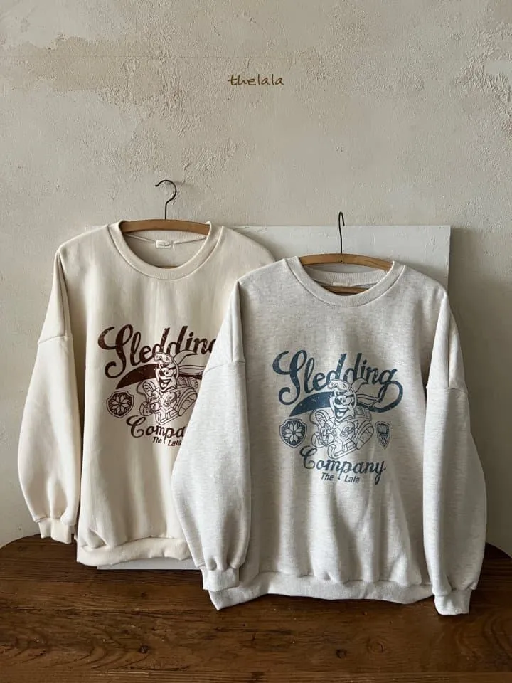 Lala - Korean Women Fashion - #womensfashion - Mom Sledding Sweatshirts - 6