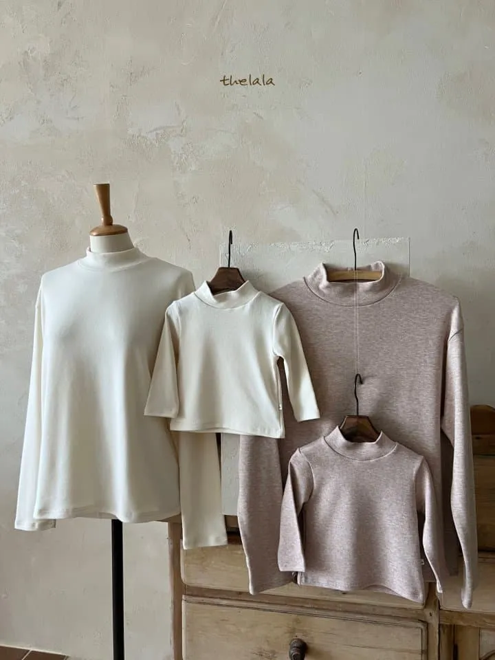 Lala - Korean Women Fashion - #womensfashion - Mom Winter Turtleneck Tee