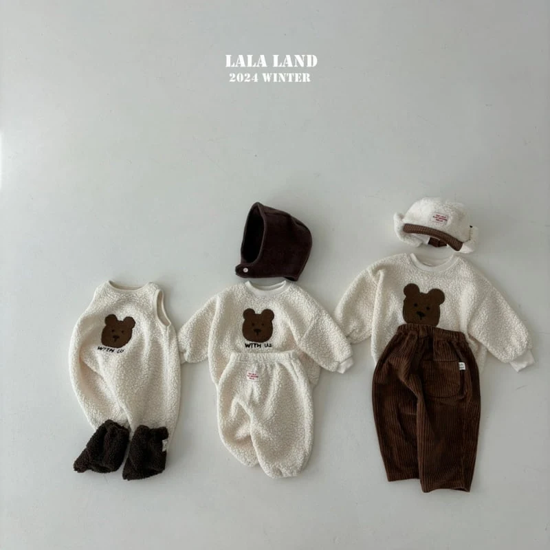 Lalaland - Korean Baby Fashion - #babyboutique - Bear Puddle Sweatshirts - 10