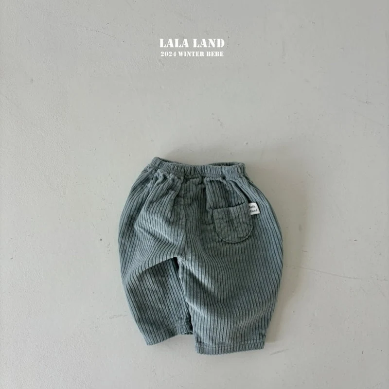 Lalaland - Korean Baby Fashion - #onlinebabyshop - Tongtong Corduroy Pants - 4