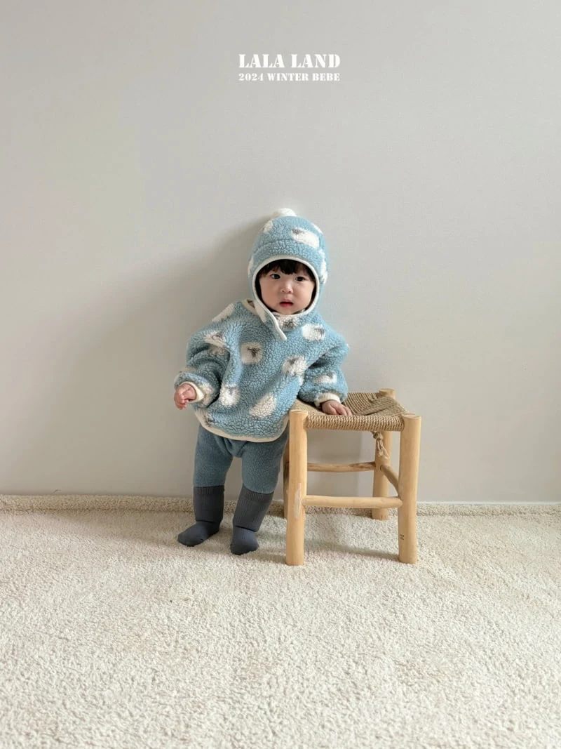 Lalaland - Korean Baby Fashion - #babyboutiqueclothing - Fleece Knit Leggings - 7