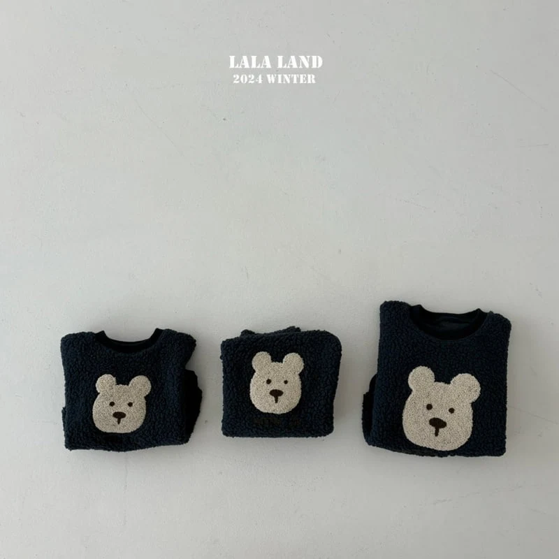 Lalaland - Korean Baby Fashion - #babyboutiqueclothing - Bear Puddle Sweatshirts - 12