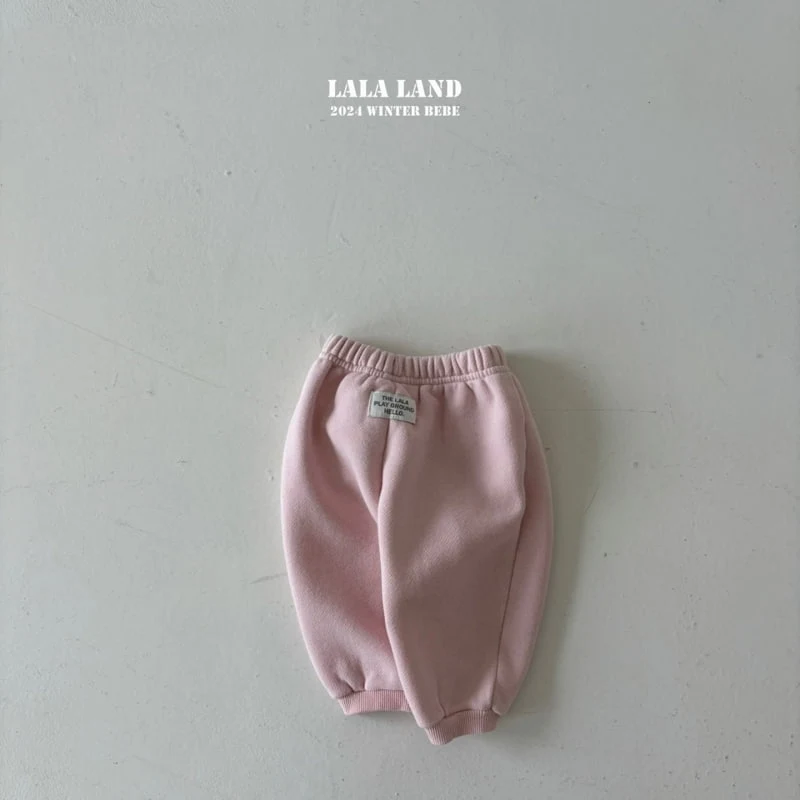 Lalaland - Korean Baby Fashion - #babyclothing - Sweet Banding Jogger Pants