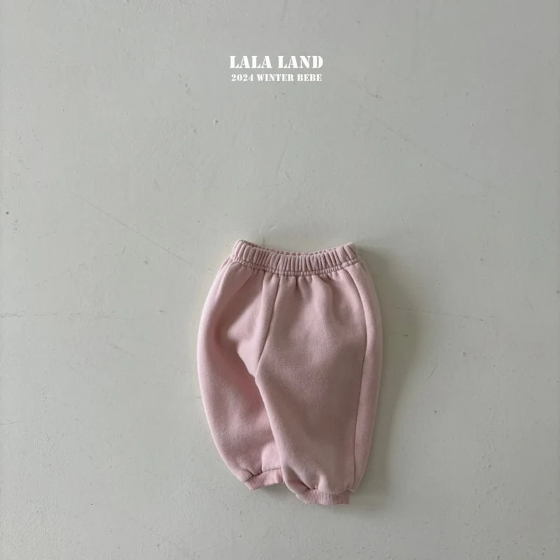 Lalaland - Korean Baby Fashion - #babyfashion - Sweet Banding Jogger Pants - 2