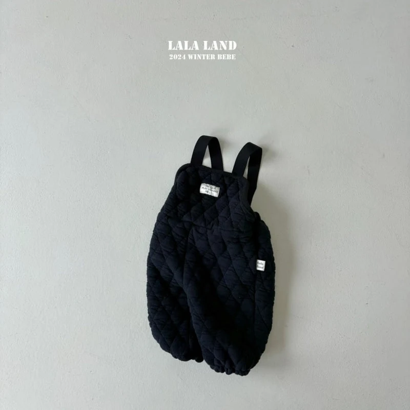 Lalaland - Korean Baby Fashion - #babyfashion - Pot Quilting Suspender Bodysuit - 2