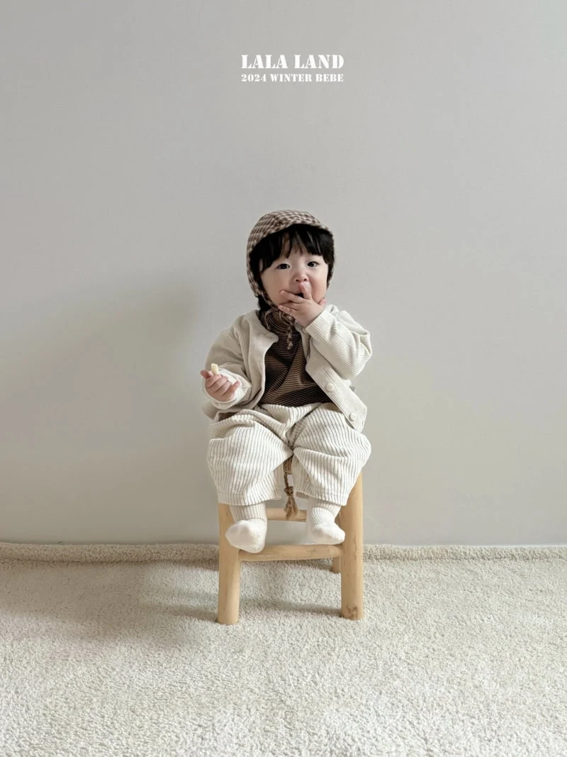 Lalaland - Korean Baby Fashion - #babyfever - Tongtong Corduroy Pants - 9