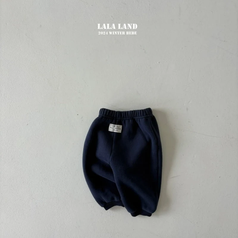 Lalaland - Korean Baby Fashion - #babyfever - Sweet Banding Jogger Pants - 4