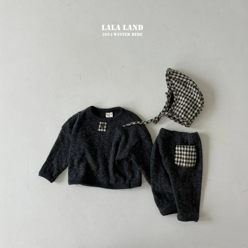 Lalaland - Korean Baby Fashion - #babygirlfashion - Butter Rib Sweatshirts - 3