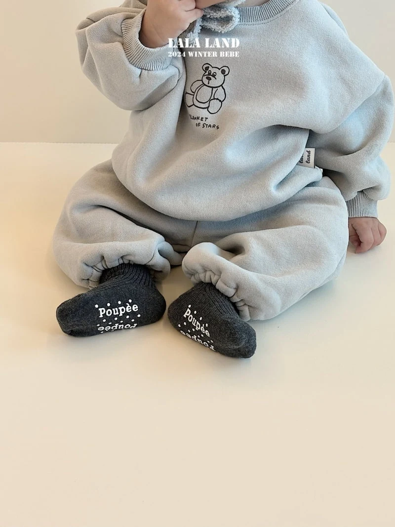 Lalaland - Korean Baby Fashion - #babylifestyle - Bear Jogger Pants - 10