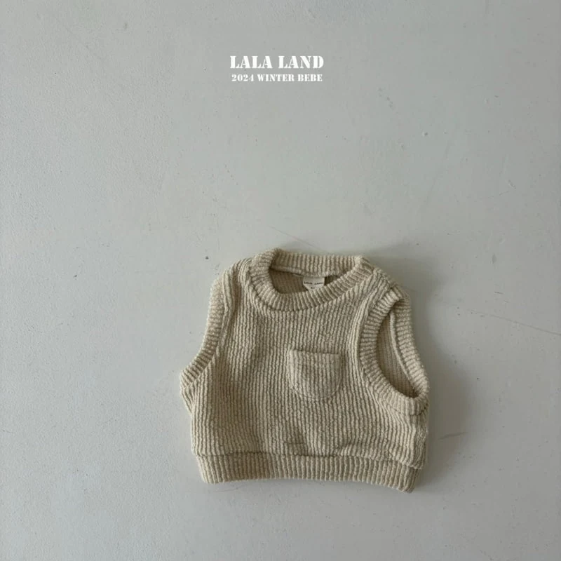 Lalaland - Korean Baby Fashion - #babylifestyle - Knit Banding Vest