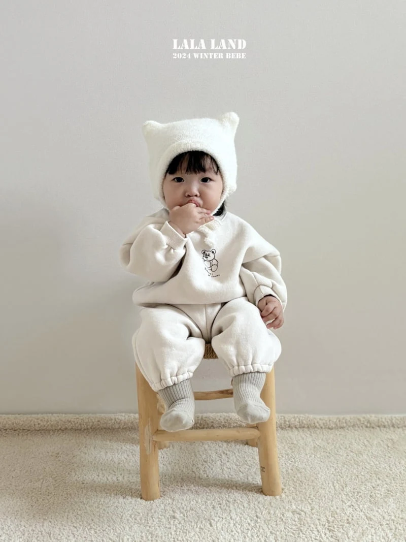 Lalaland - Korean Baby Fashion - #babyoninstagram - Bear Jogger Pants - 11