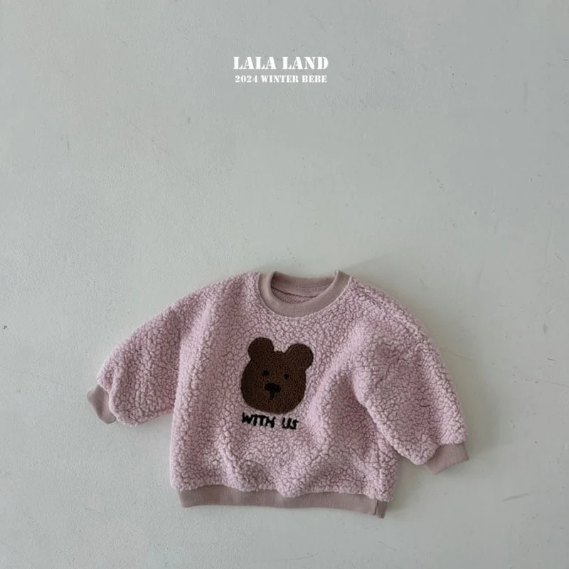 Lalaland - Korean Baby Fashion - #babyoninstagram - Bear Puddle Sweatshirts - 3