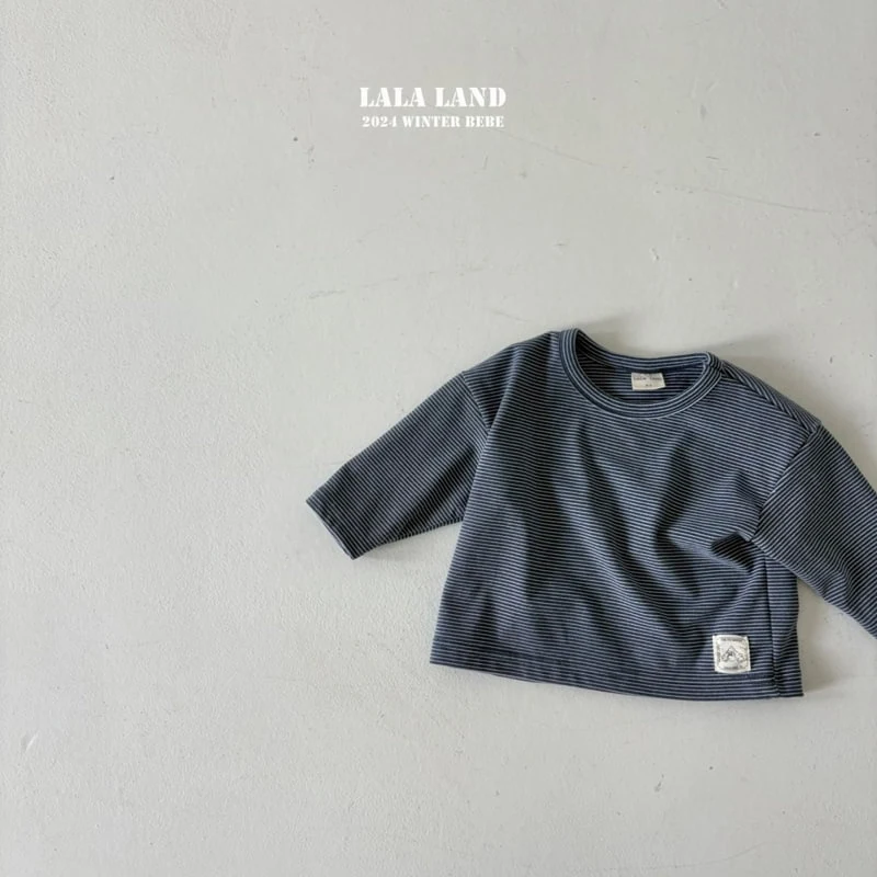 Lalaland - Korean Baby Fashion - #babyoninstagram - Macaron Stripe Tee