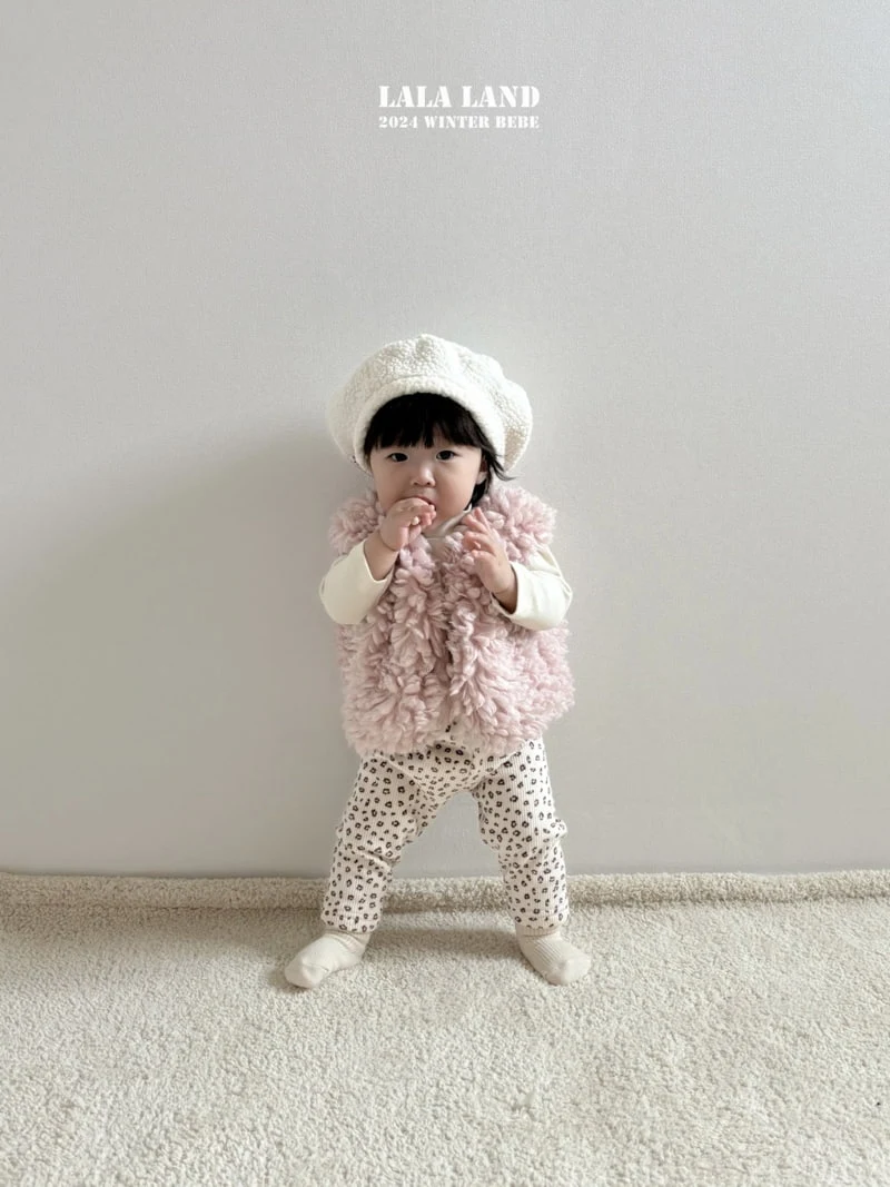 Lalaland - Korean Baby Fashion - #babyoutfit - Leo Mink Leggings - 11