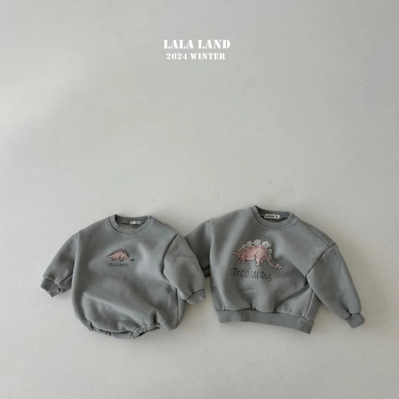 Lalaland - Korean Baby Fashion - #babyoutfit - Dino Bodysuit - 5