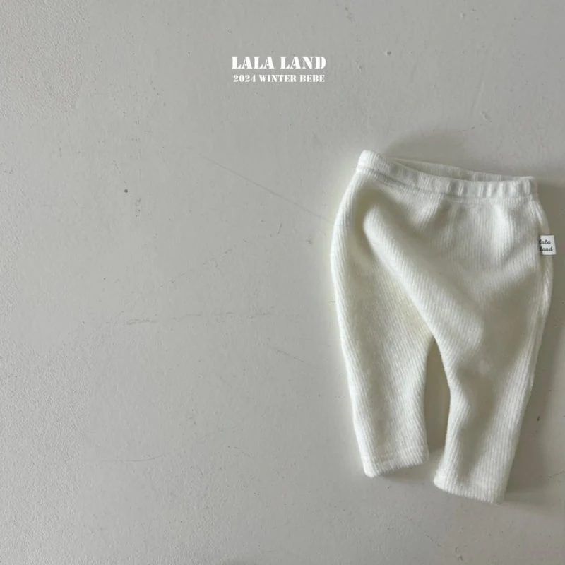 Lalaland - Korean Baby Fashion - #babywear - Fleece Knit Leggings - 2