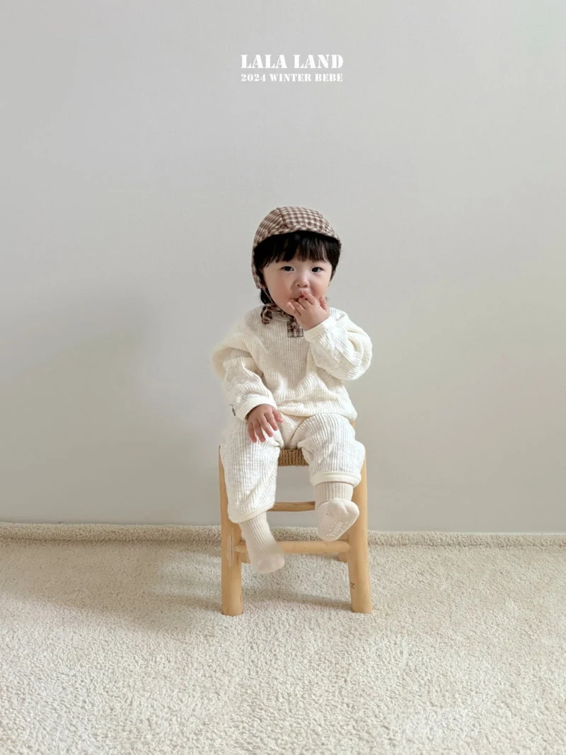 Lalaland - Korean Baby Fashion - #onlinebabyshop - Butter Rib Sweatshirts - 11