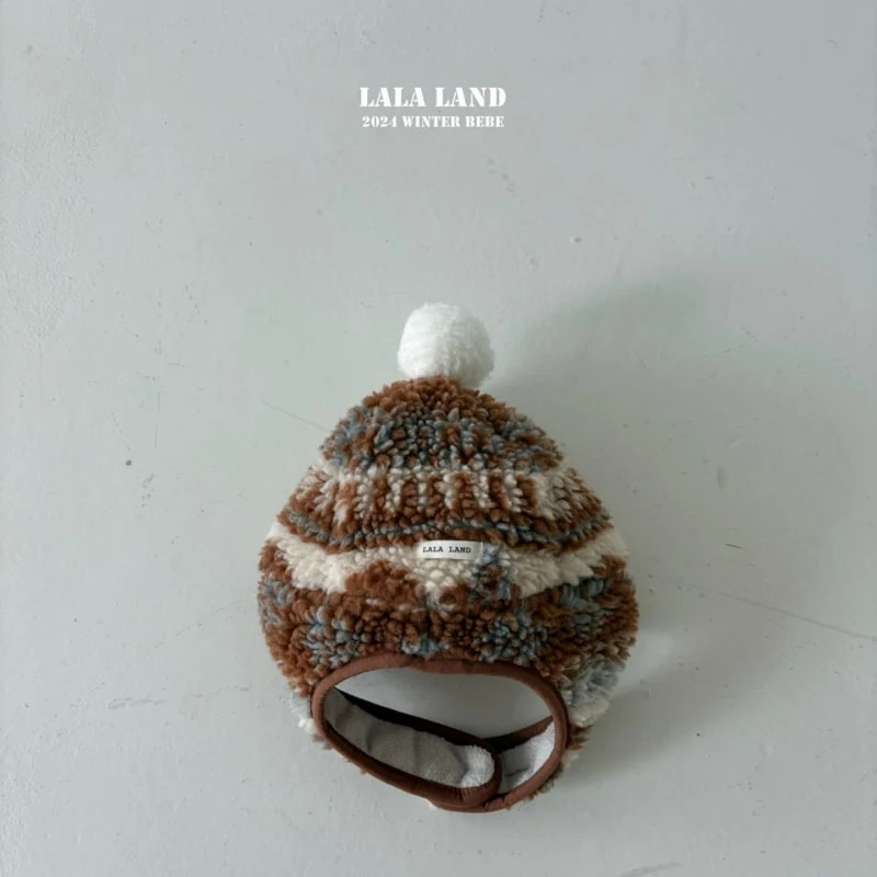 Lalaland - Korean Baby Fashion - #onlinebabyshop - Dumble Bell Beanie - 5