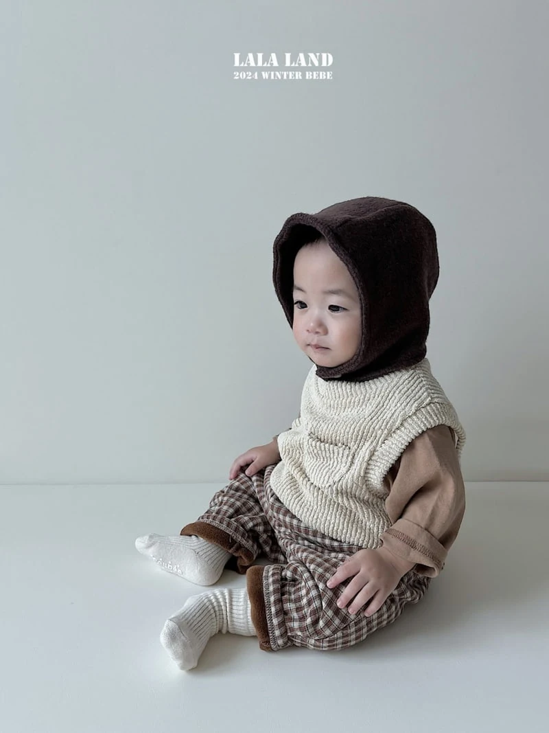 Lalaland - Korean Baby Fashion - #onlinebabyshop - Knit Banding Vest - 8