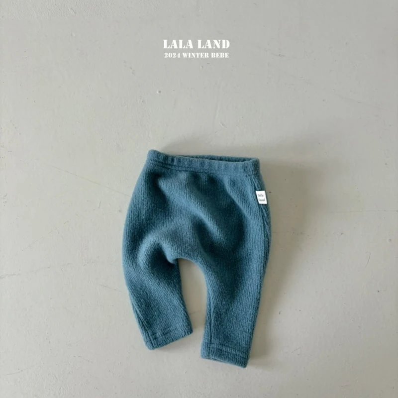 Lalaland - Korean Baby Fashion - #smilingbaby - Fleece Knit Leggings - 5