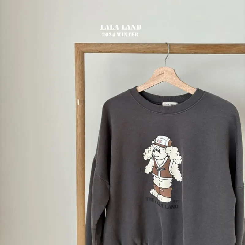 Lalaland - Korean Children Fashion - #Kfashion4kids - Mom Winter Poodle Sweatshirt - 8