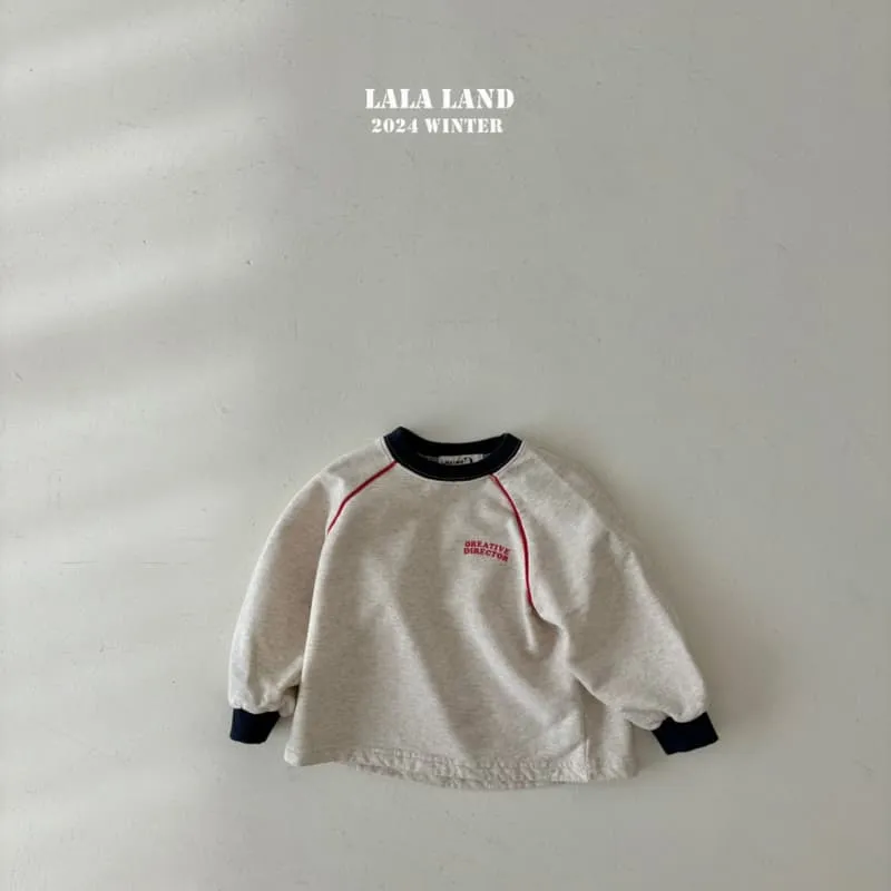 Lalaland - Korean Children Fashion - #Kfashion4kids - Strap Fleece Raglan Tee - 7