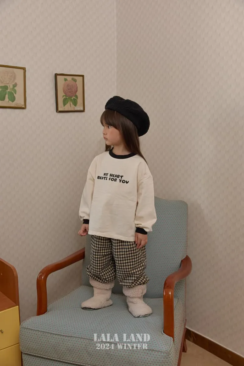 Lalaland - Korean Children Fashion - #Kfashion4kids - Warm Check Pants - 11