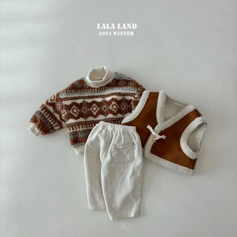 Lalaland - Korean Children Fashion - #Kfashion4kids - Corduroy Banding Pants - 11